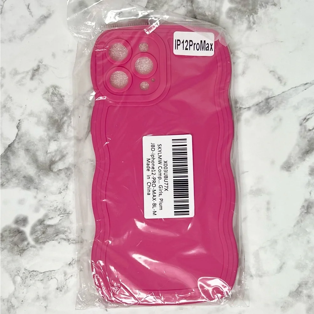 New iPhone 12 Pro Max case pink 🎈2 for $5 🎈